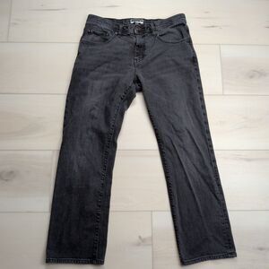 Travis Mathew Jeans Mens 34x29 The Standard Black Straight Stretch Denim Golf